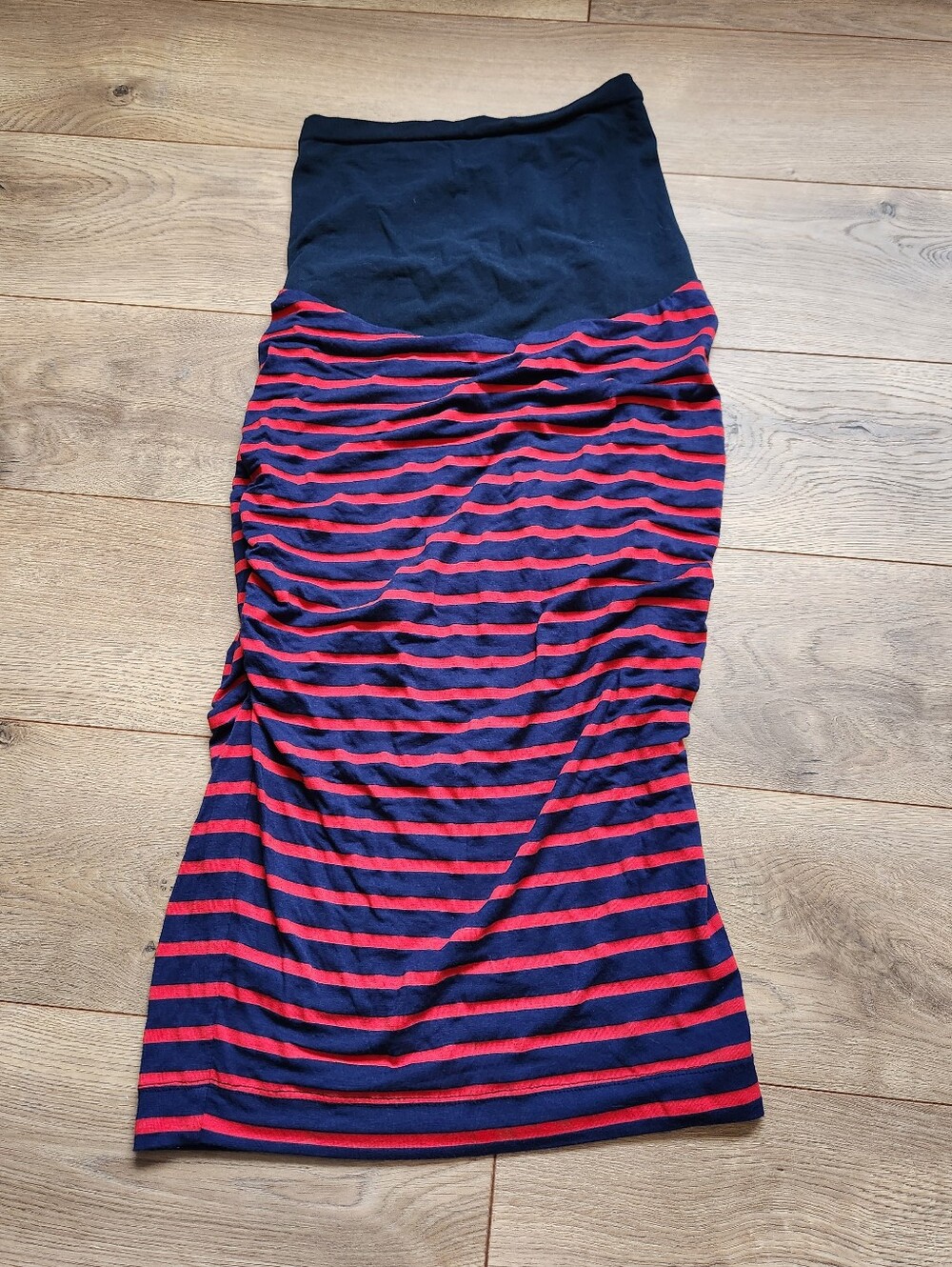 Small Striped Maternity Skirt